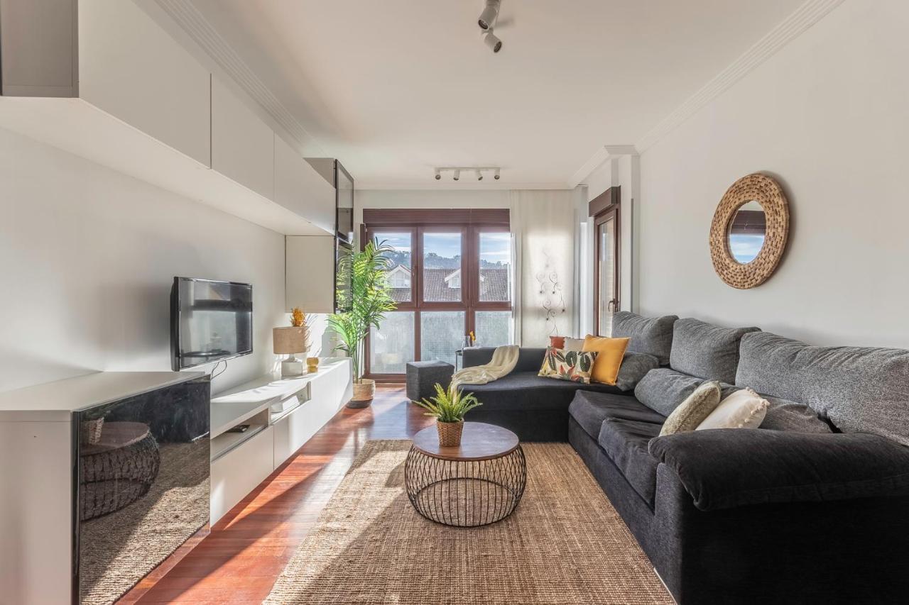 Amplio, Muy Luminoso Y En El Centro De Sopelana Apartman Kültér fotó