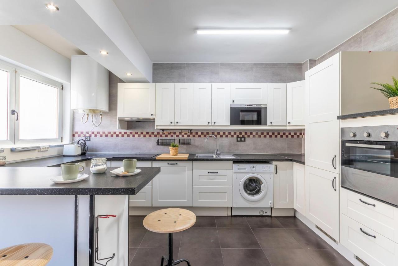 Amplio, Muy Luminoso Y En El Centro De Sopelana Apartman Kültér fotó