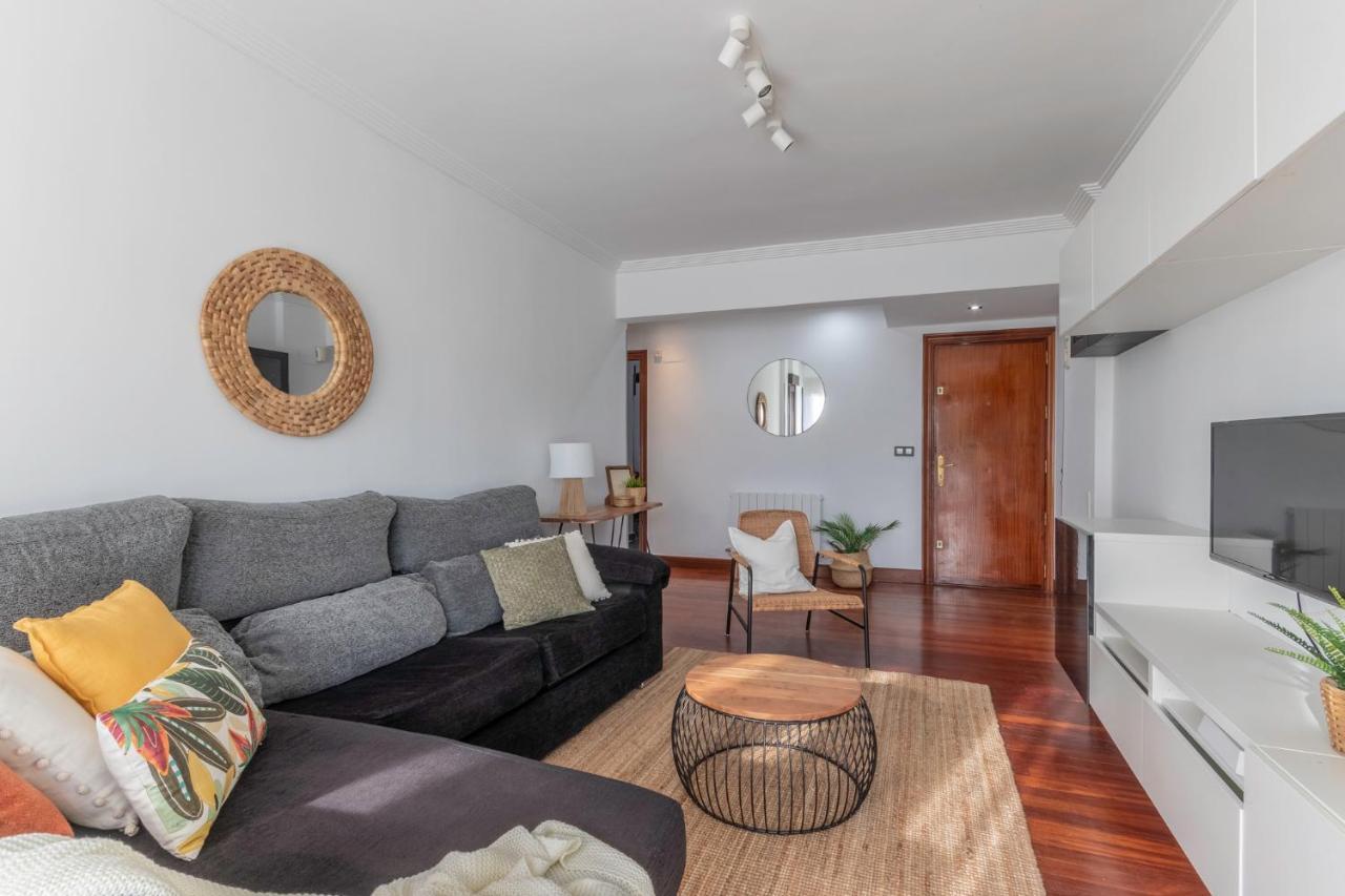 Amplio, Muy Luminoso Y En El Centro De Sopelana Apartman Kültér fotó