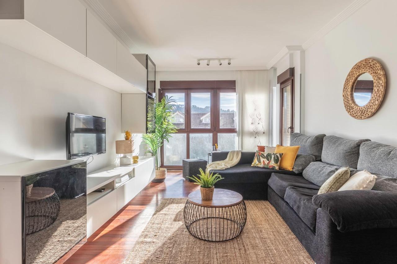Amplio, Muy Luminoso Y En El Centro De Sopelana Apartman Kültér fotó